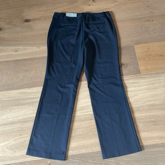 Talbots The Barely Boot Navy Pant Trousers Size 14 NWT - Picture 9 of 13